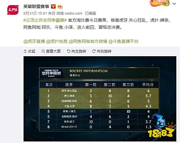 赛程安排 赛程安排